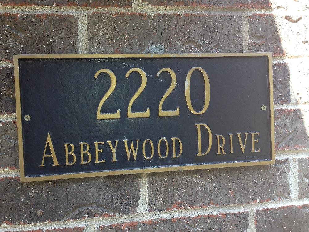 Custom Address Signs Services in Salt Lake City, Utah