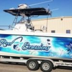 Salt Lake City Vehicle Graphics custom boat wrap graphics vinyl boat wrap 300x173 150x150